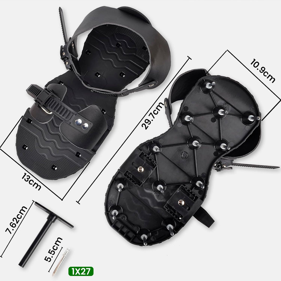Nagelschuhe Rasenlüfter Schuhe Für Rasen Aerifizierer - Rasenbelüfter Vertikutierer Für Belüften Lüf