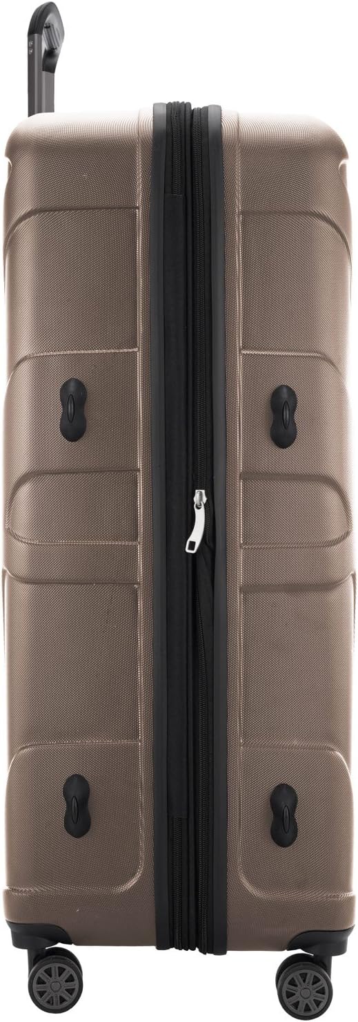 Suitline – 4er Set aus Handgepäck, mittelgrosser Koffer, grosser Hartschalen-Koffer, übergrosser Rei