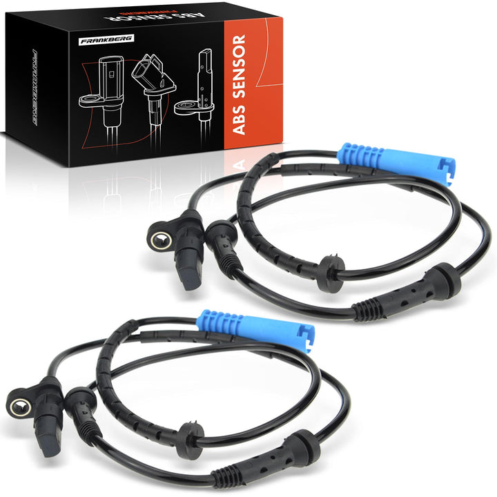 Frankberg 2x ABS Sensor Drehzahlfühler Radsensor Hinterachse Links Rechts Kompatibel mit 5er Touring