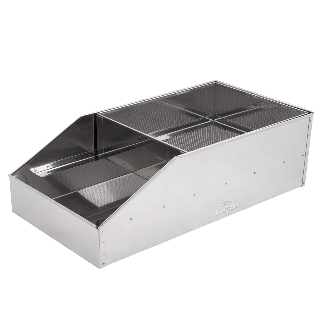 LACOR MEHLBEHÄLTER MITTEL 18X50X26.5 ROSTFREI, 18X50X26.5 cm