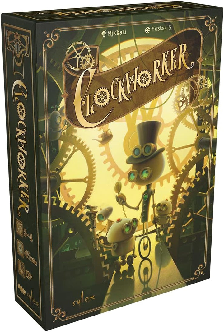Sylex Edition | Clockworker | Kennerspiel | Strategiespiel | 2-4 Spieler | Ab 12+ Jahren | 45 Minute