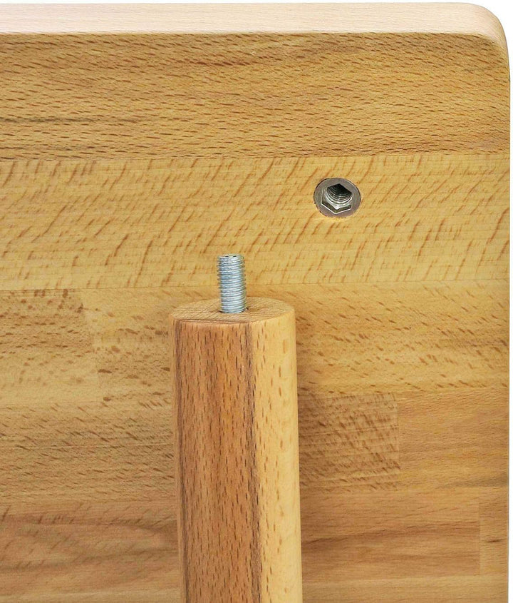 Betten-ABC Bubema Kindertisch Kinderzimmer-Tisch aus massiver Kernbuche Natur geölt, extra stabil Ti