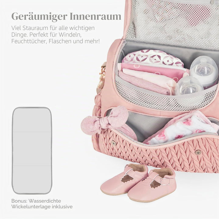 Hannah & Sophia Belle Convertible Schmetterlingslilie: Rosa, Schmetterlingslilie: Rosa