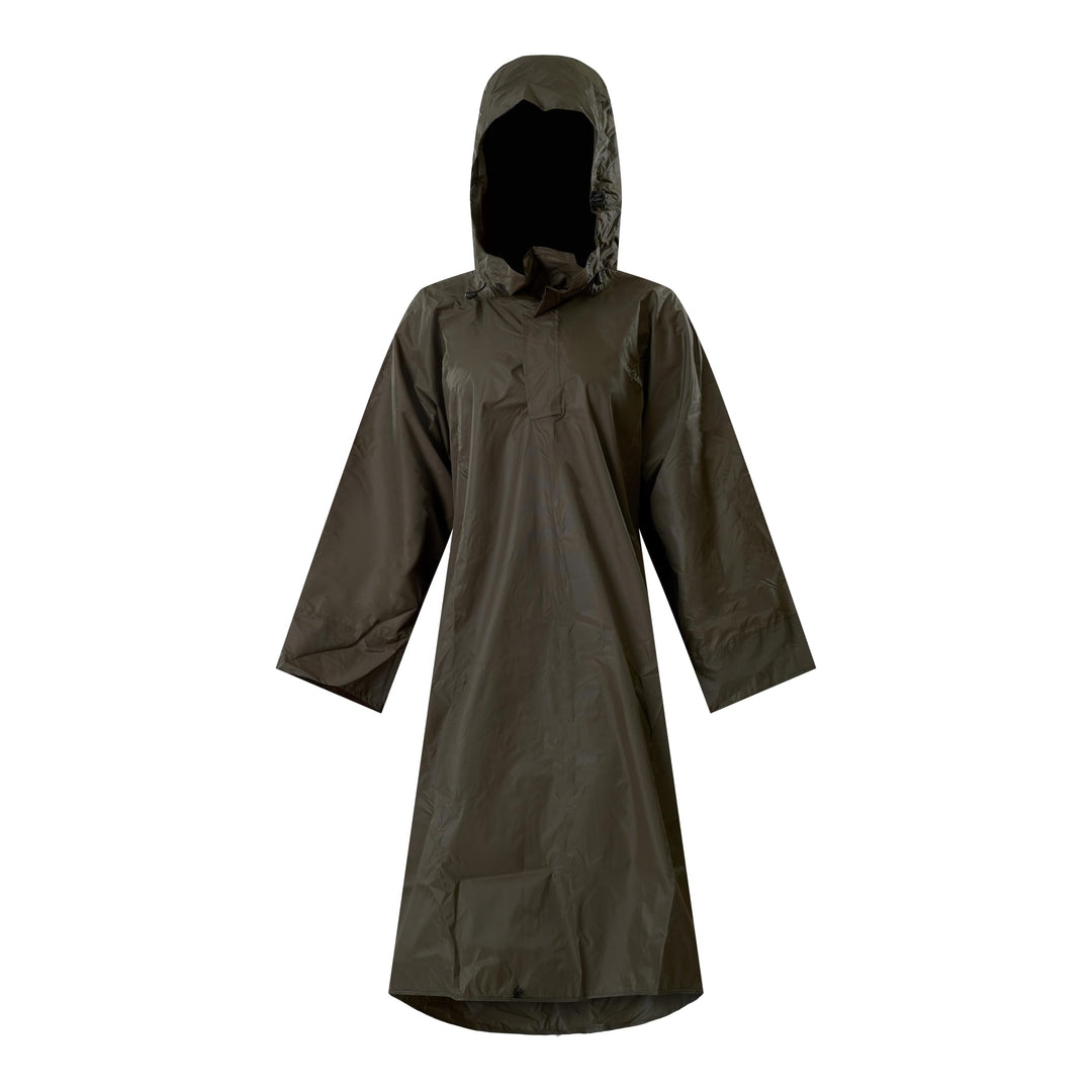 LOWLAND OUTDOOR Regenponcho - Wasserdicht (7000mm Wassersäule) L Grun, L Grun