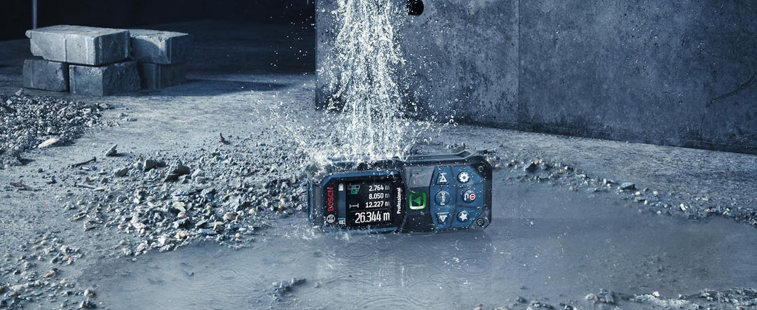 Bosch Professional Laser-Entfernungsmesser GLM 50-23 G (grüner Laser, Neigungssensor, Reichweite: bi