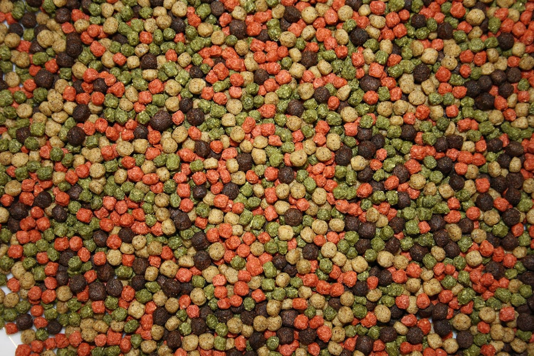 Koifuttermischung, Premium Koimix, Koifuttermix, Schwimmfutter, Teichfuttermix, Spirulina, Astax, Pa