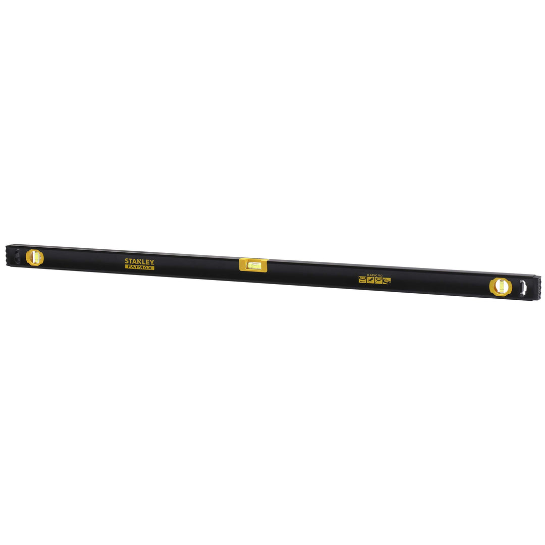 Stanley FMHT42559-1 Fatmax Wasserwaage Classic Pro (120 cm Länge, 3 Libellen, stossdämpfende Endkapp