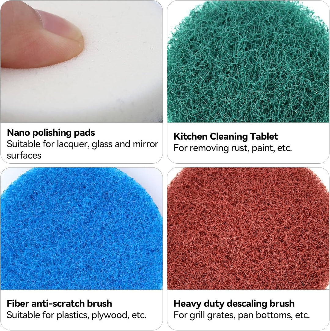 20 Stück Aufsatz für Bosch Universal Brush Reinigungsbürste Pad mit Bosch Home and Garden 6033 Akku