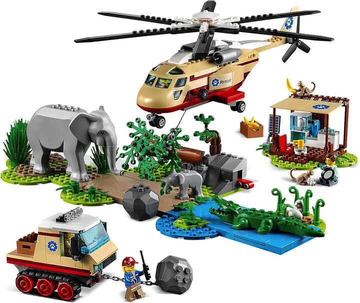 LEGO 60302 City Wildlife Tierrettungseinsatz Standard Verpackung Single, Standard Verpackung Single
