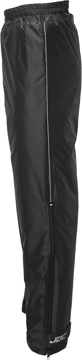 JDC wasserdichte Motorradüberzugshose Gefüttert Thermal Winter - Drench Polar M Schwarz, M Schwarz