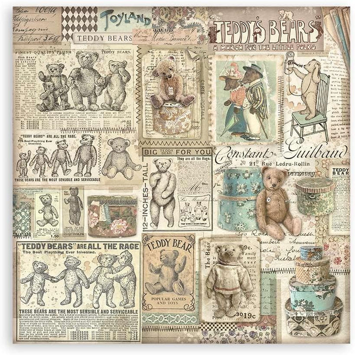 Stamperia - Scrapbook Paper Pad for Scrapbooking, Albums, Card Making, Bullet Journalling and More,