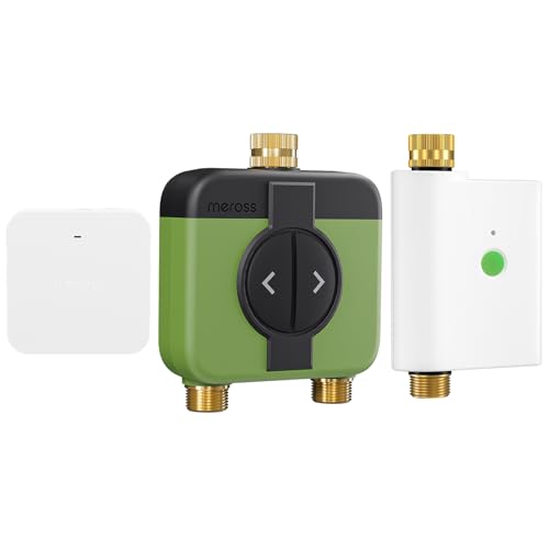 Meross Bewässerungscomputer WLAN 2 Ausgänge mit Hub MST200 & Bewässerungscomputer WLAN MST100
