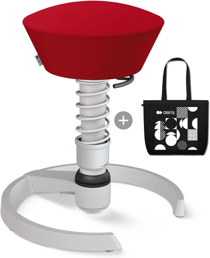 aeris Swopper – Ergonomischer Hocker – Bürohocker höhenverstellbar – Vielseitiger Sitzhocker für ein