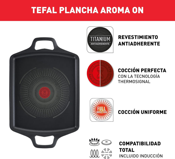 Tefal Aroma auf Teller, 26 x 32 cm