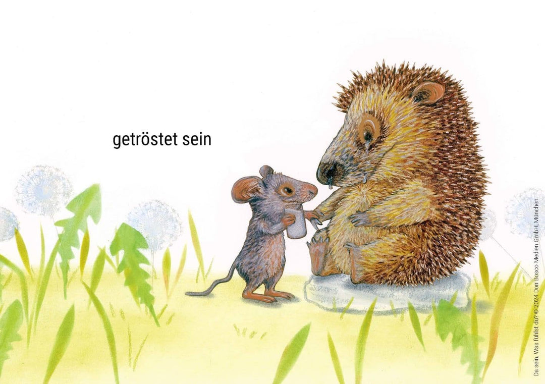 Da sein. Was fühlst du?: 30 tierische Wendebildkarten zu Gefühlen und Empfindungen. Stimmungen benen