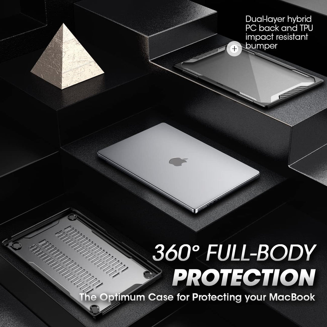 SUPCASE Unicorn Beetle Hülle für MacBook Air 15 Zoll (2023) A2941 M2 Chip, Bumper Case Stossfest Sch