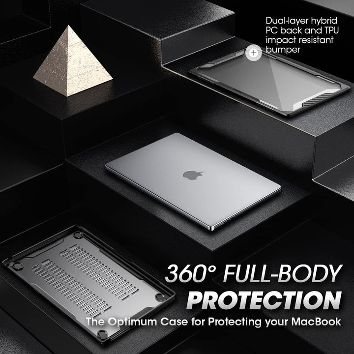 SUPCASE Unicorn Beetle Hülle für MacBook Air 15 Zoll (2023) A2941 M2 Chip, Bumper Case Stossfest Sch