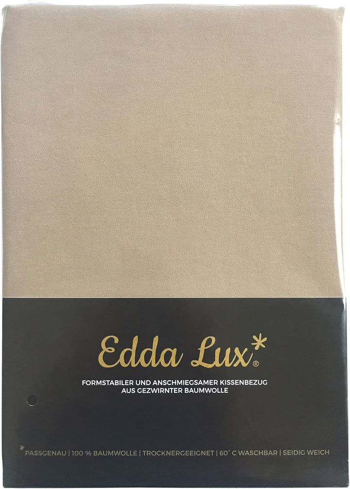Edda Lux Bezug passend für Tempur OMBRACIO Schlafkissen, 60/56 x 50/48 cm, formbeständiger Jersey Ki