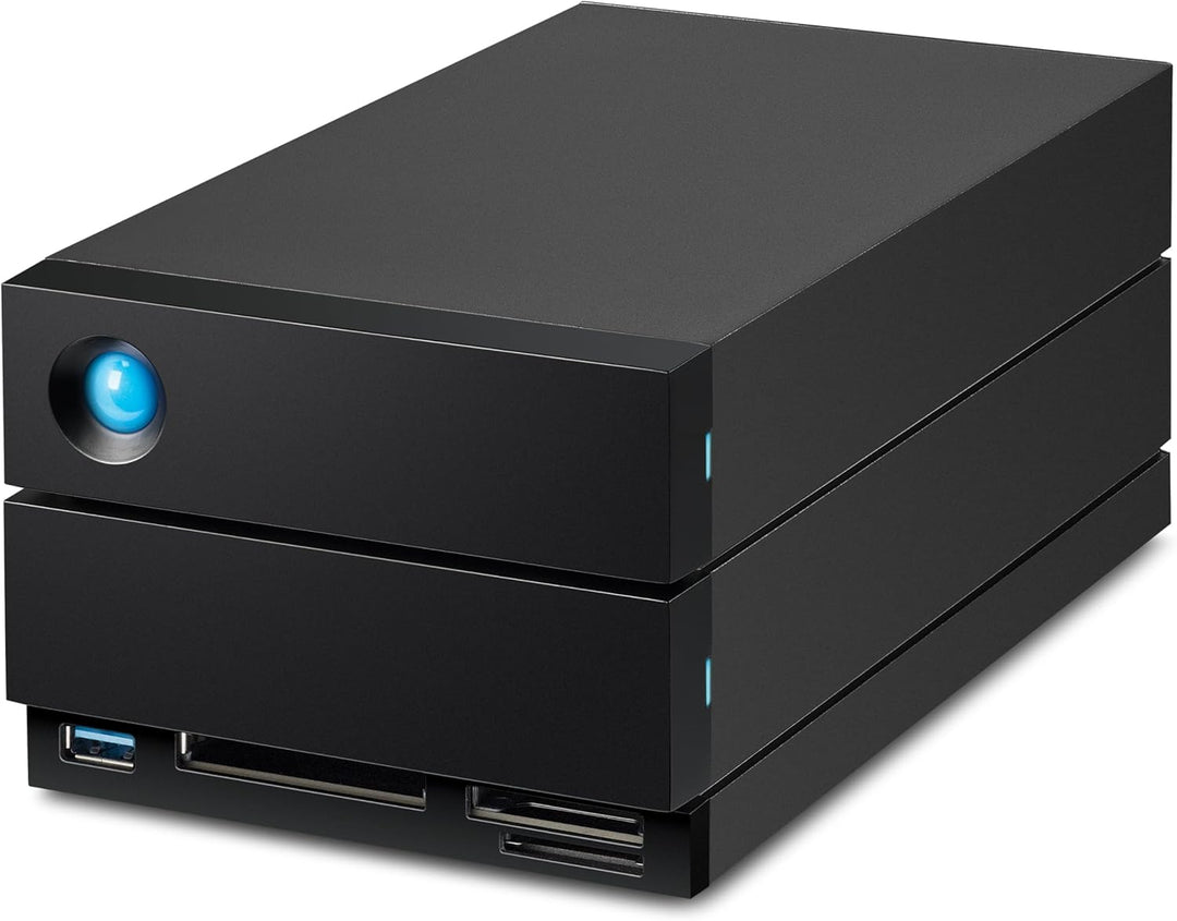 LaCie 2big Dock Thunderbolt 3 28TB externe Festplatte, 3.5 Zoll, Thunderbolt 3, RAID 1, 2, USB-C + C