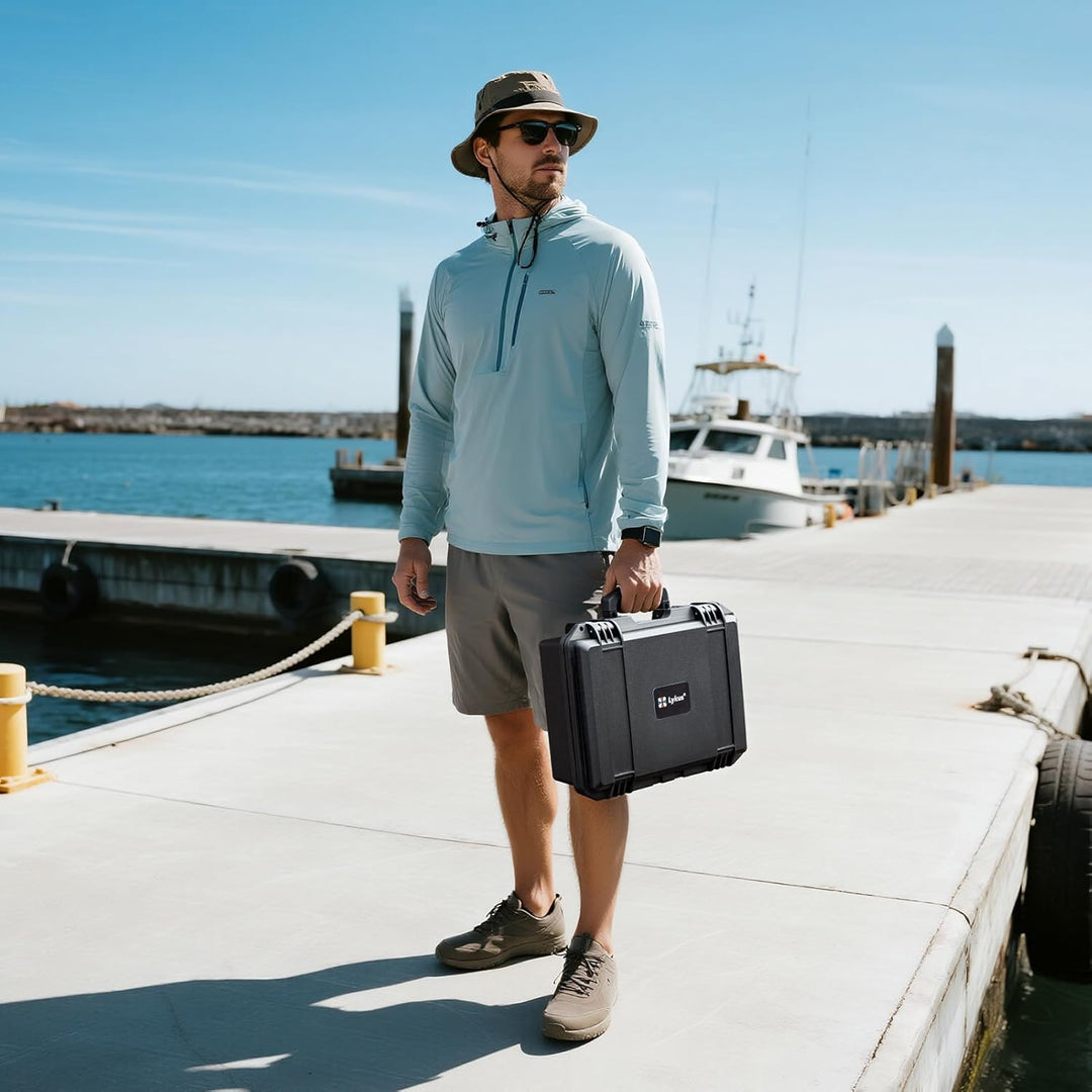 Lykus Titan MM520 Wasserdicht Tasche/Koffer/Case für DJI Mini 5 Pro und DJI RC Pro 2,Unterstützt 8 A