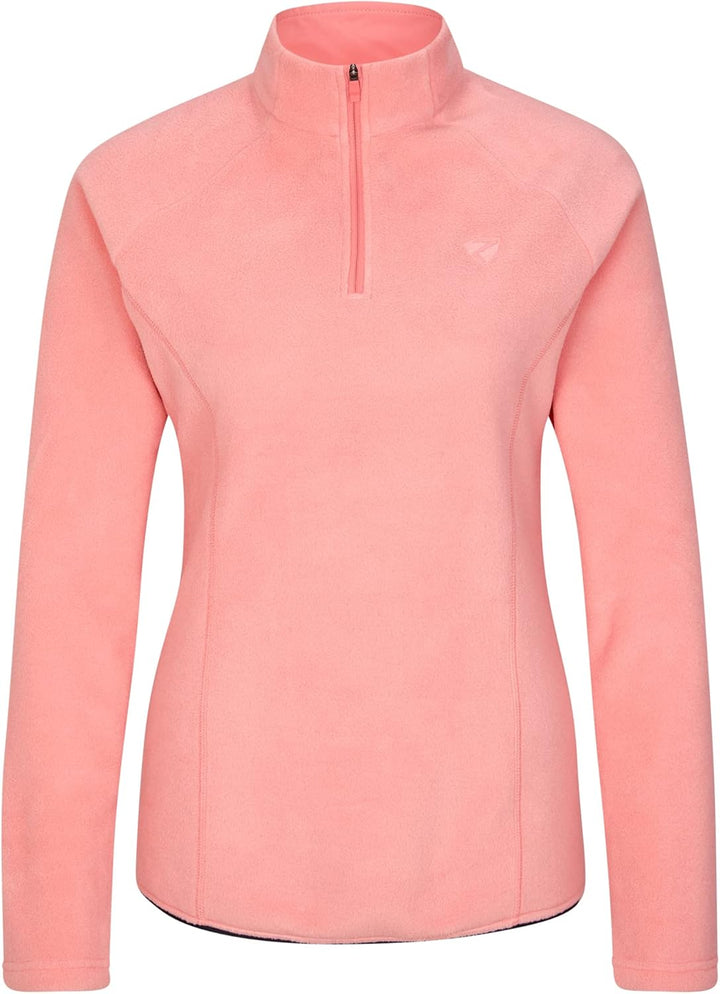 Ziener Damen Jemila Skipullover, Skirolli, Funktions-Shirt | Langarm, atmungsaktiv, Fleece, warm (1e