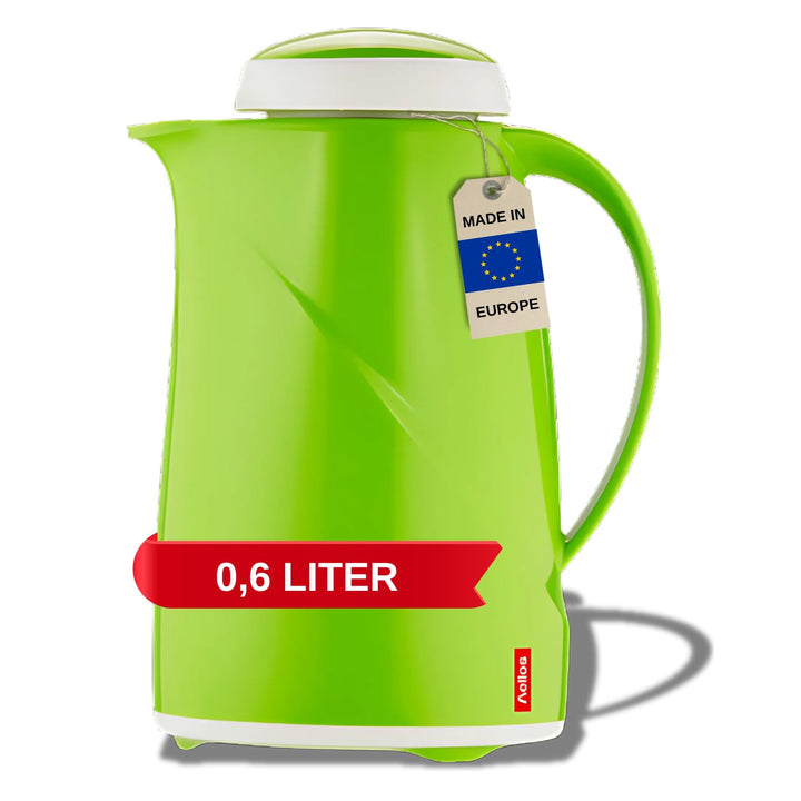 Helios Wave Kunststoff-Isolierkanne, Kiwi, 0,6 Liter Kiwi 0,6 Liter, Kiwi 0,6 Liter