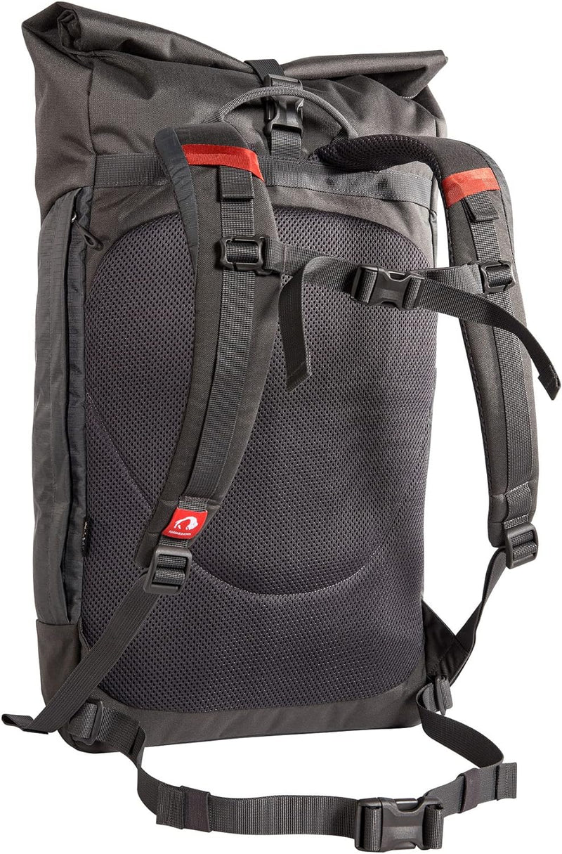 Tatonka 34l Daypack Grip Rolltop Pack - Rucksack mit Rollverschluss und 15 Laptopfach - 34 Liter Tit