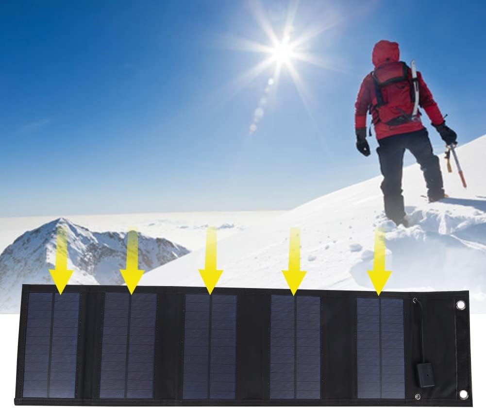 20W Faltbares Solarpanel Solar Ladegerät für Tragbares 5V USB Solar Panel Solarladegerät für Handy S