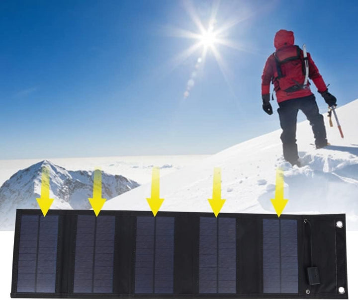20W Faltbares Solarpanel Solar Ladegerät für Tragbares 5V USB Solar Panel Solarladegerät für Handy S