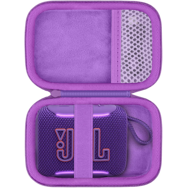 co2CREA Hart Reise Schutz Hülle Etui Tasche für JBL GO 5 /GO 4 /GO 3 tragbarer Bluetooth Lautspreche