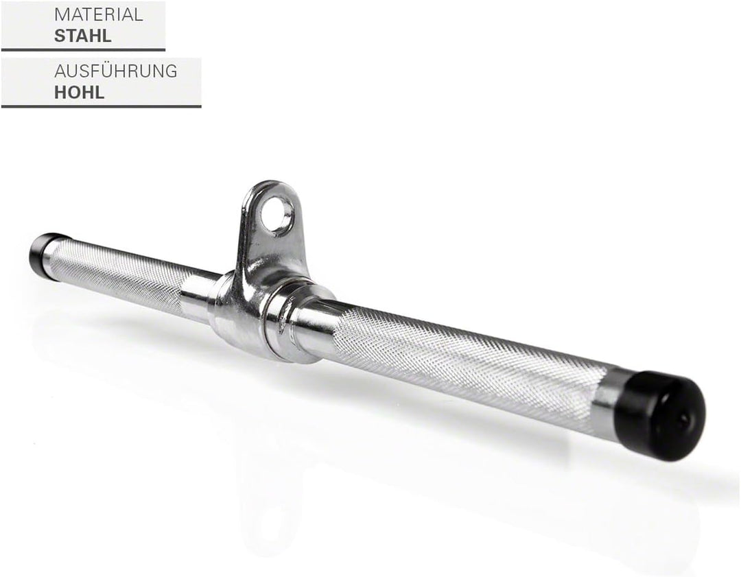 Sport-Tec Latzugstange Trizepsstange Verschiedene Ausführungen Chrom Trizepsstange hohl, 45 cm, Triz