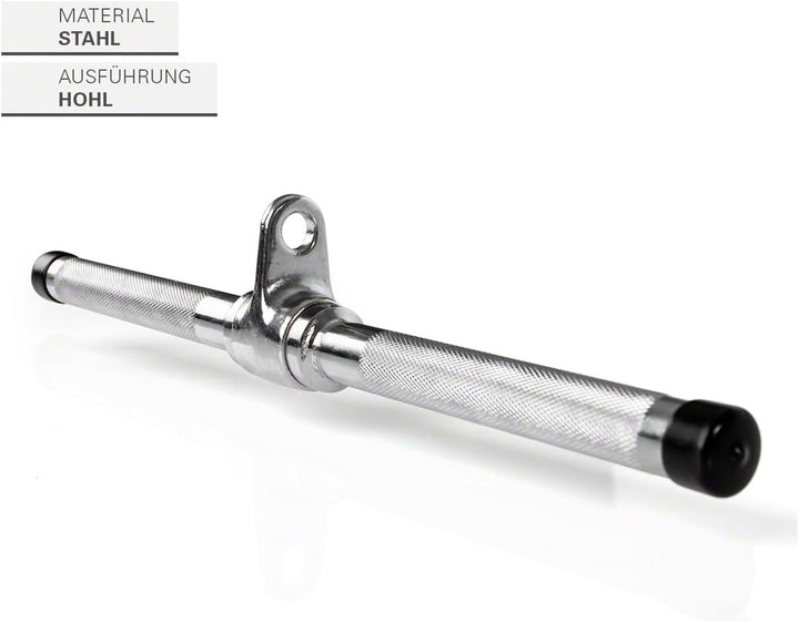 Sport-Tec Latzugstange Trizepsstange Verschiedene Ausführungen Chrom Trizepsstange hohl, 45 cm, Triz