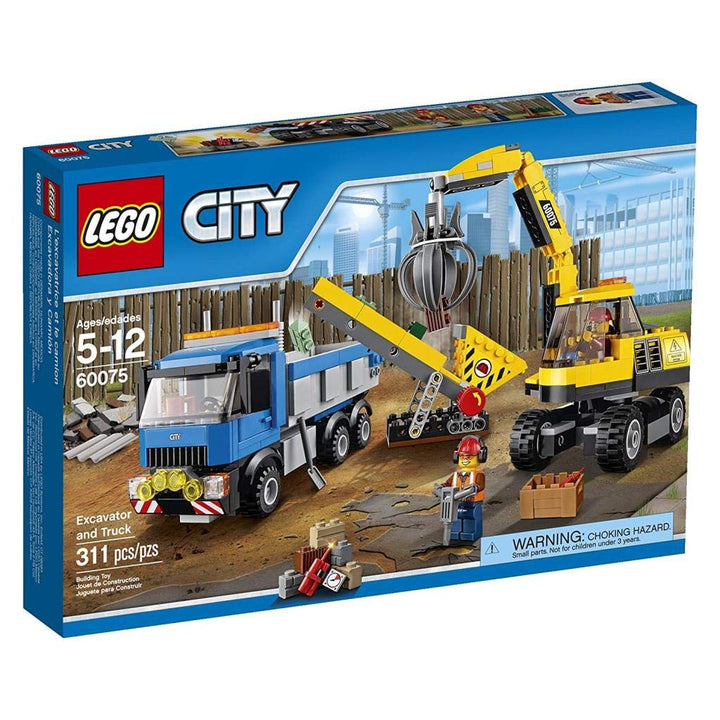 LEGO 60075 - City - Bagger und Transportwagen