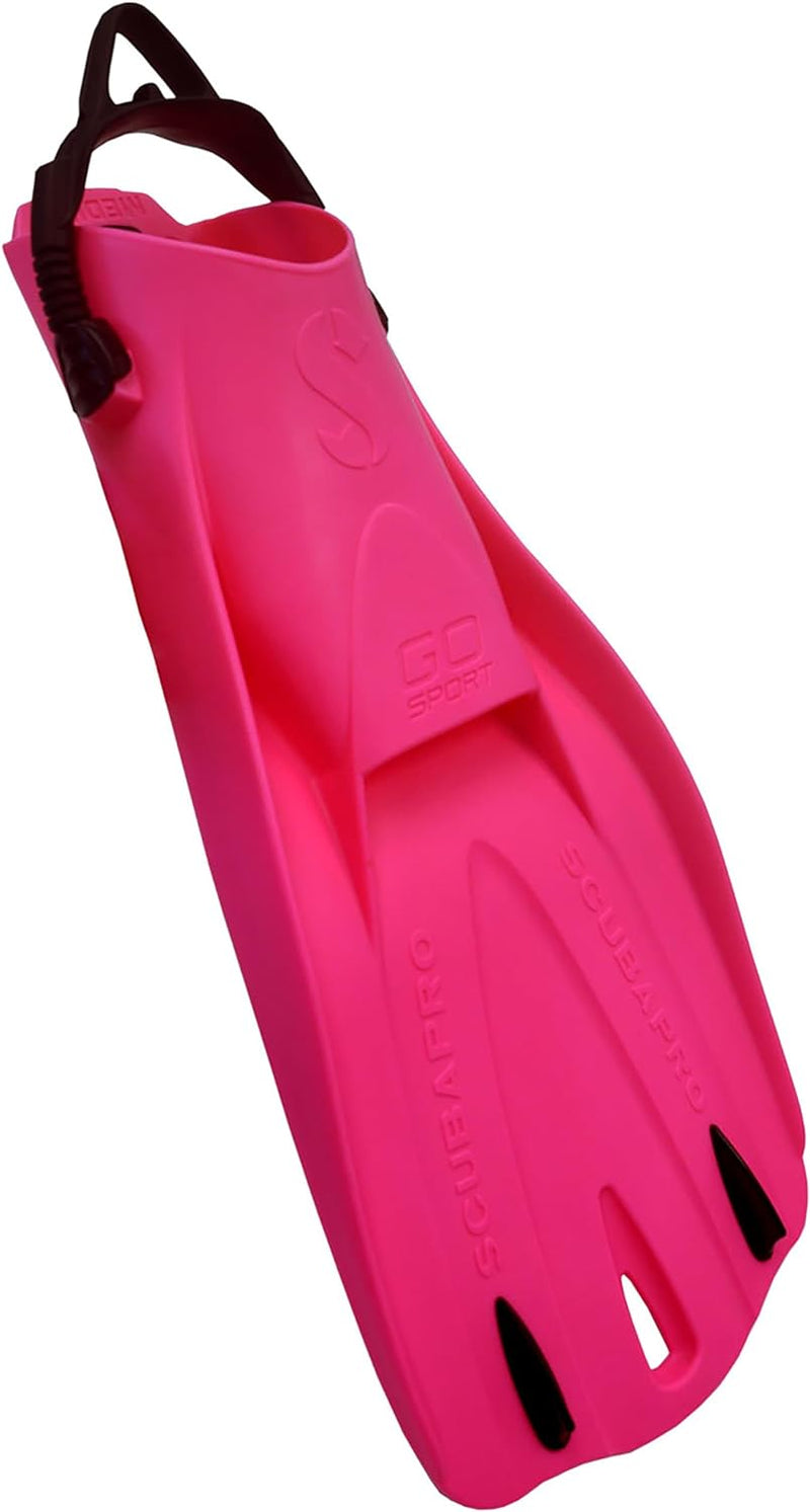 SCUBAPRO GO Sport Geräteflosse Fersenbandflosse Pink M, Pink M