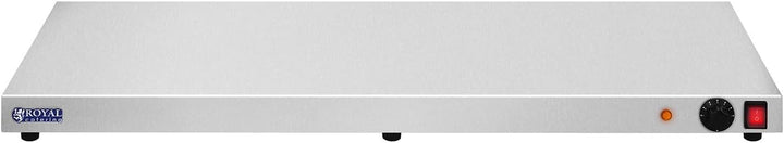 Royal Catering RCHP-600E Warmhalteplate Heizplatte Speisenwärmer (600 W, Edelstahl, Breite 100 cm)