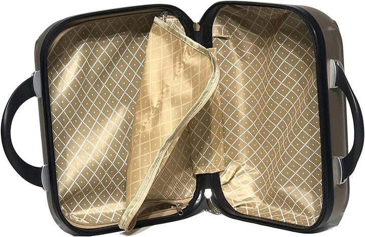 CELIMS Koffer für Kabinen/mittel/gross, mit oder ohne Vanity, französische Marke, Champagner - 5859,