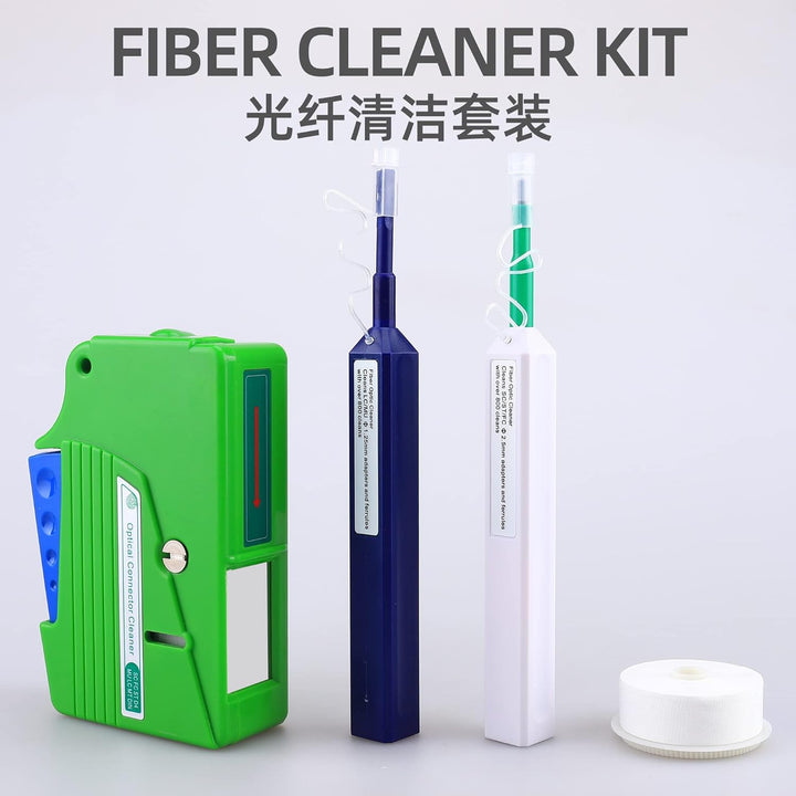 FTTH Glasfaser-Stift-Werkzeug, 2,5 mm, LC MU 1,25 mm, SC FC ST LC-Stecker, Faseroptik-Reinigungsbox,