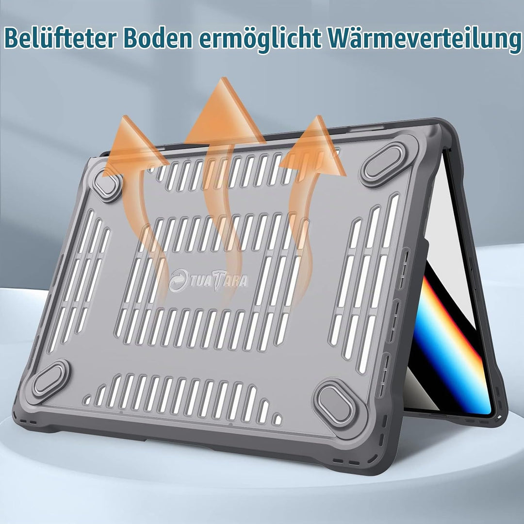 Fintie Hülle Kompatibel mit MacBook Pro 14" (2023-2021 Freisetzung) A2992 A2918 A2779 A2442 M3 M2 M1