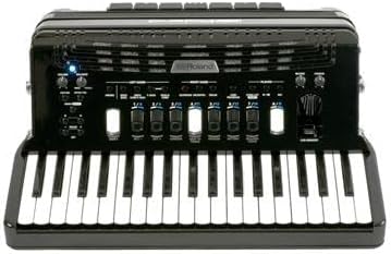 Roland V-Accordion (Black with Keys) (FR-4X BK)