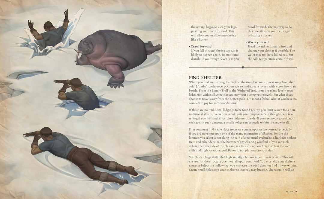The Elder Scrolls: The Official Survival Guide to Tamriel, Gebundenes Buch