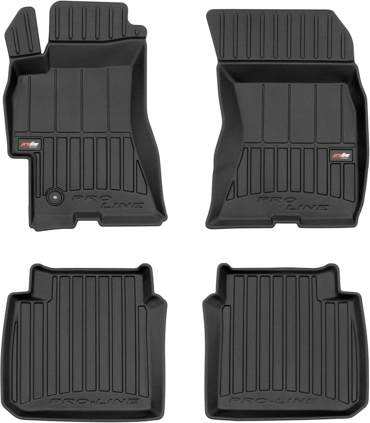 M MOTOS Gummimatten Auto Fussmatte passt für Subaru Legacy IV 2003-2009 Verbessern Sie Ihren Reiseko