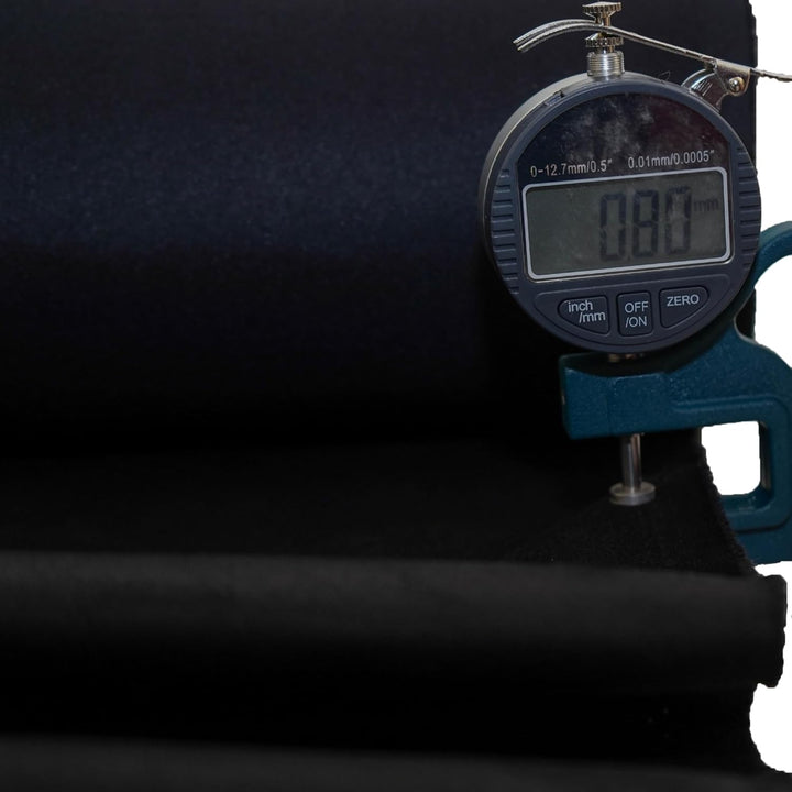 Schwarze Wildleder-Dachhimmel, Stretch-Spandex-Material für Auto-Dachhimmel und Zierleiste (2,5 m x