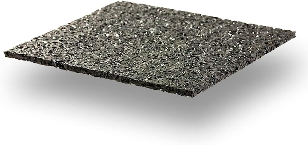 Terrassenpads 90 x 90 mm x 3mm 6mm 8mm 10mm 20mm | Unterleger aus Gummigranulat | Stärke und Menge a