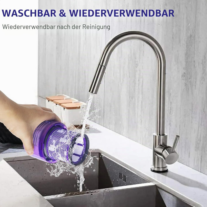 3 Filter für Dyson V11 V15 SV14 SV17 SV22 Detect Animal Absolute Extra Pro Torque Drive Akku Staubsa