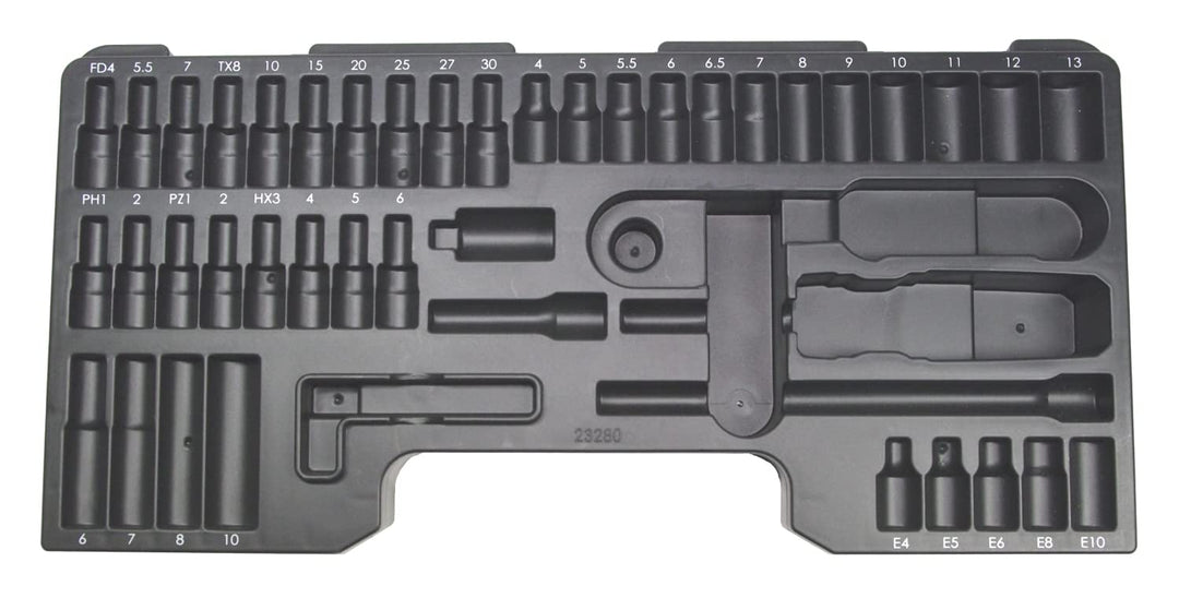 PROXXON Einlage leer zu Satz 23280 / Kunststoffeinlage/Formeinlage leer PROXXON Einlage leer zu Satz