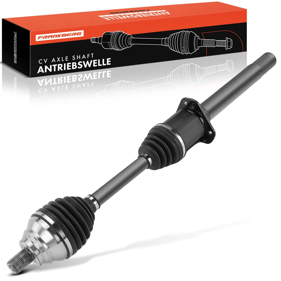 Frankberg Antriebswelle Vorne Rechts Kompatibel mit A3 8P 2003-2013 Octavia II 1Z 2004-2013 Golf Plu