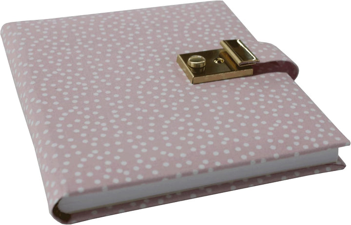 Tagebuch mit Schloss Pallino in Rosa (Namensprägung unten rechts), Namensprägung unten rechts