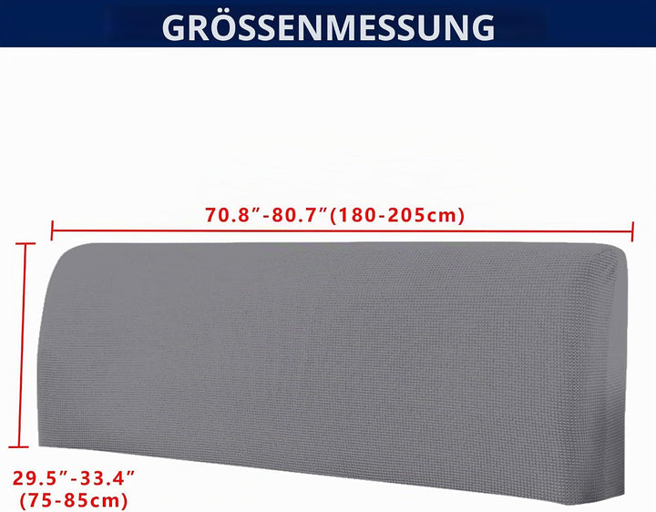 TIANSHU Stretch-Bettkopfteilbezüge Kopfteilbezug Wandschutz Dehnbare Staubdichter Bettkopfschutzbezu