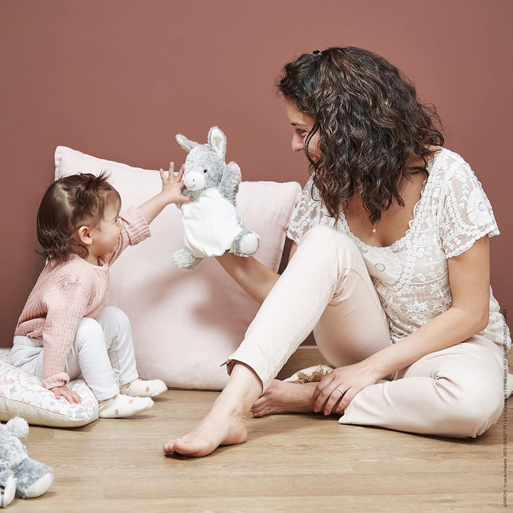 Kaloo - Les Amis - Baby Plüsch-Handpuppe Regliss das Eselchen - 24 cm - Sehr weiches Material - Ab G