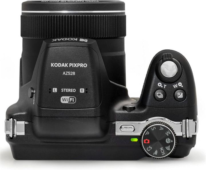 KODAK Pixpro AZ528 Bridgekamera, digital, 16 Megapixel, Schwarz, 1920 x 1080p